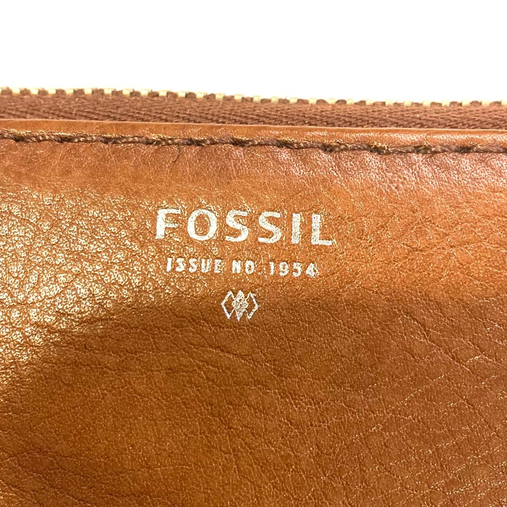 Fossil Zip-Around Leather Wallet - image 2